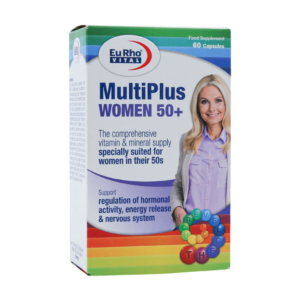 کپسول مولتی پلاس بالای 50 سال بانوان یوروویتال