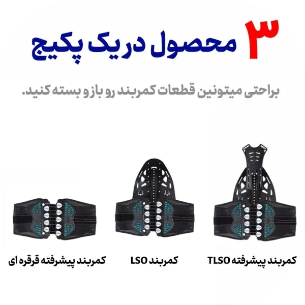 کمربند طبی TLSO اورتینو - تصویر 4